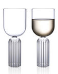 Designer White Wine Glasses - May Collection fferrone