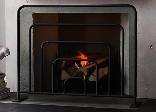 Banks Fireplace Set for CB2 by Felicia Ferrone