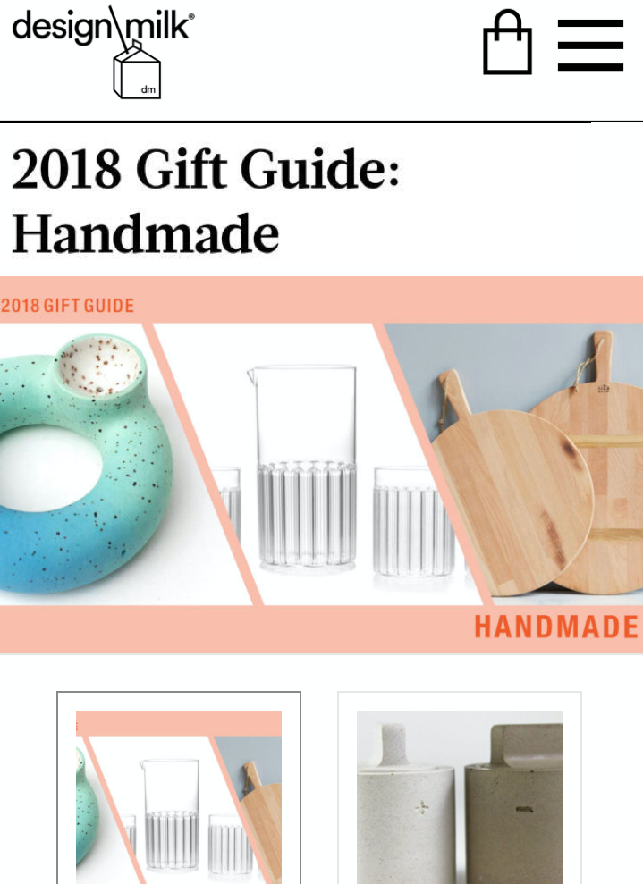 2018 Gift Guide: Handmade - Design Milk