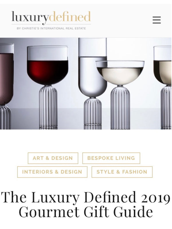 Luxury Defined Gourmet Gift Guide 2019