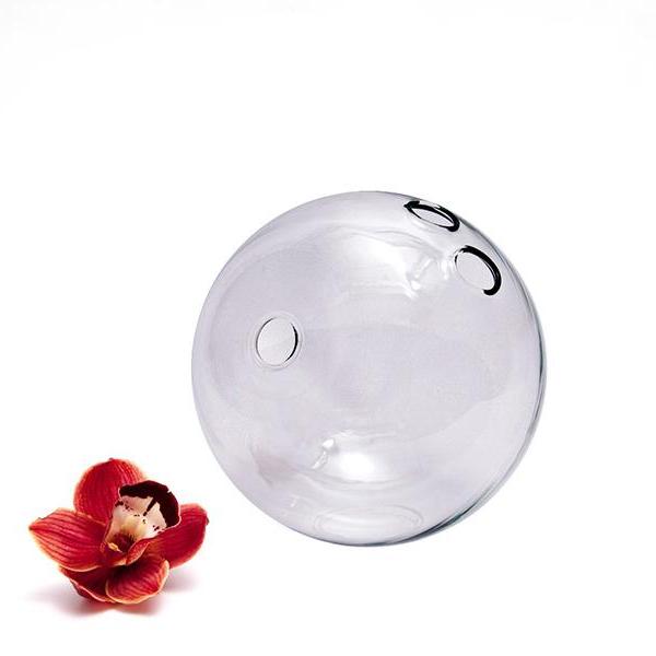 Wilma Bowling Ball glass vase - fferrone design