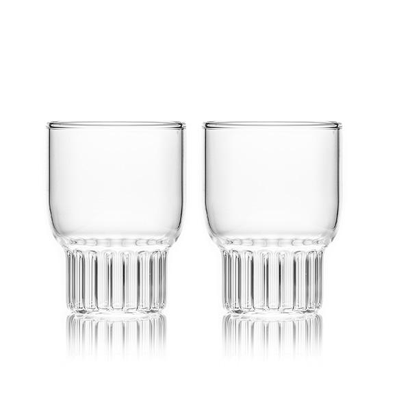 unique rasori medium glasses - designer glassware tableware 