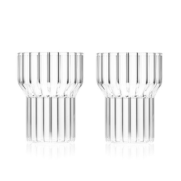 Large luxury designer barware glasses
