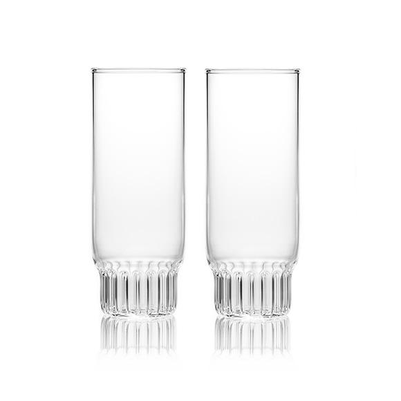 Set of Rasori champagne flutes for design and bubbly lovers