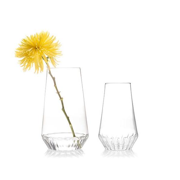 Large and Medium Rossi Glass Vases fferrone